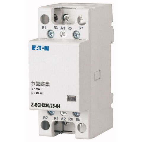 EATON Z-SCH230/25-04 RAY TİPİ KONTAKTÖR 25A 230VAC, 4NK