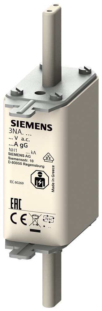SIEMENS STEATİT(SERAMİK) GÖVDELİ NH-BIÇAKLI SİGORTA-SIEMEN