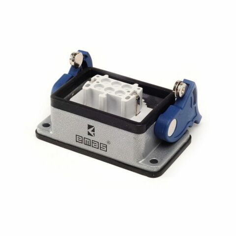 EMAS EBM06PM42 6 KONTAKLI MAKİNA PRİZİ ALT.GİR.İKİ MANDALLI MAKAR