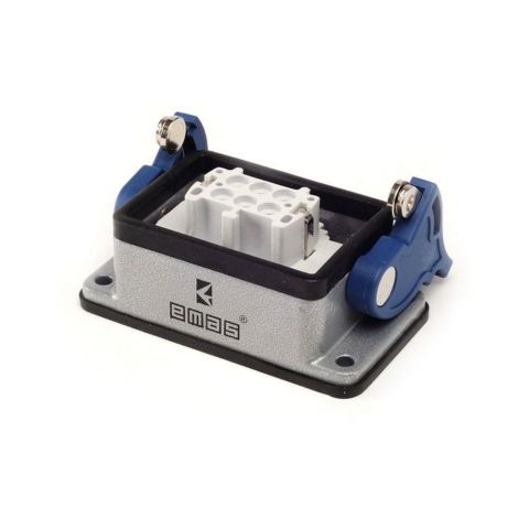 EMAS EBM06PM42 6 KONTAKLI MAKİNA PRİZİ ALT.GİR.İKİ MANDALLI MAKAR