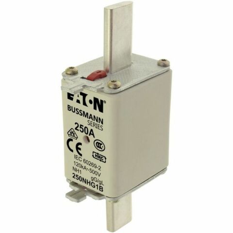 EATON 250NHG1B NH SİGORTA 1-BOY, GG/GL, 500V, 120KA - 250 A