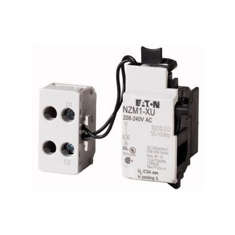 EATON NZM1-XU208-240AC KOMPAKT ŞALTER AKSESUARI: DÜŞÜK GERİLİM BOBİNİ NZM1