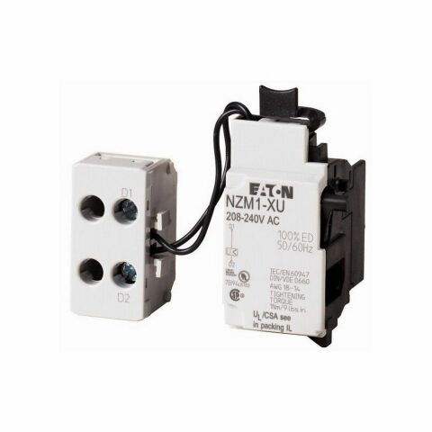 EATON NZM1-XU208-240AC KOMPAKT ŞALTER AKSESUARI: DÜŞÜK GERİLİM BOBİNİ NZM1