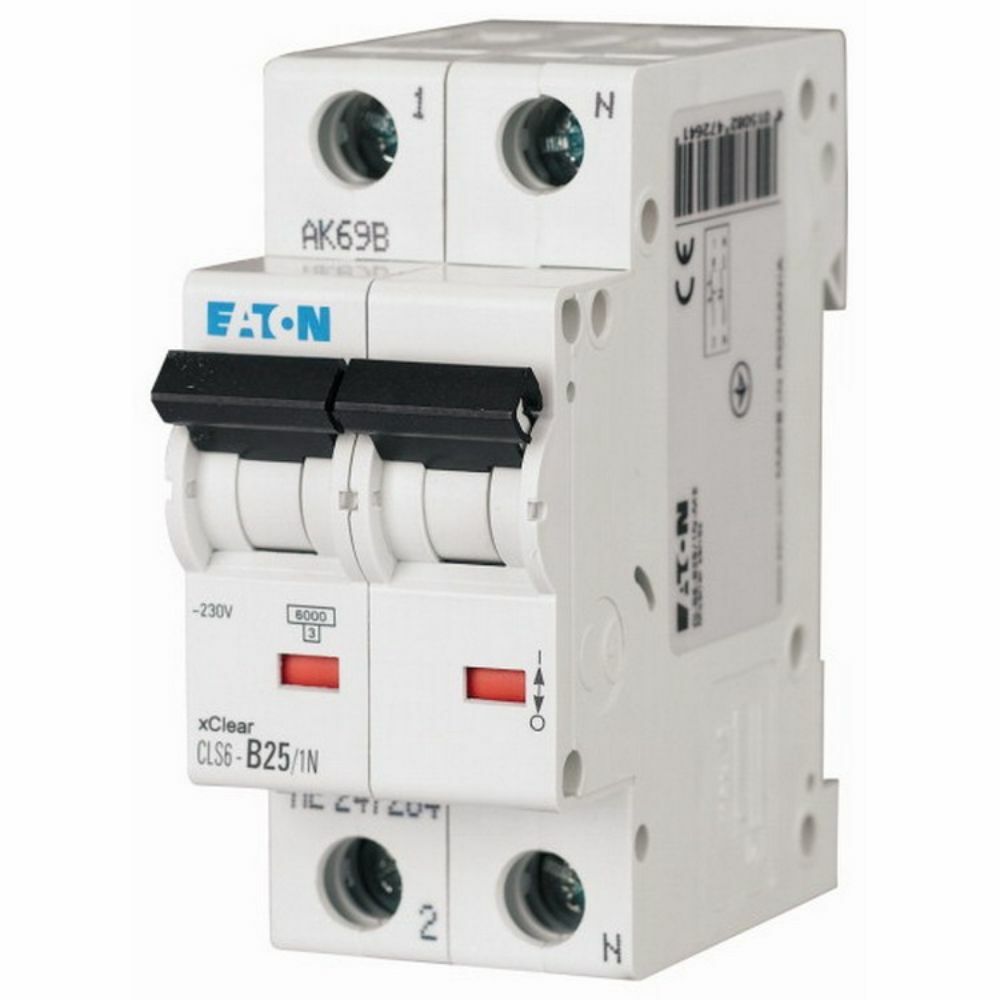 EATON 247651 CLS6-C40-1N-DE OTOMATİK SİGORTA-6KA-C EĞRİSİ