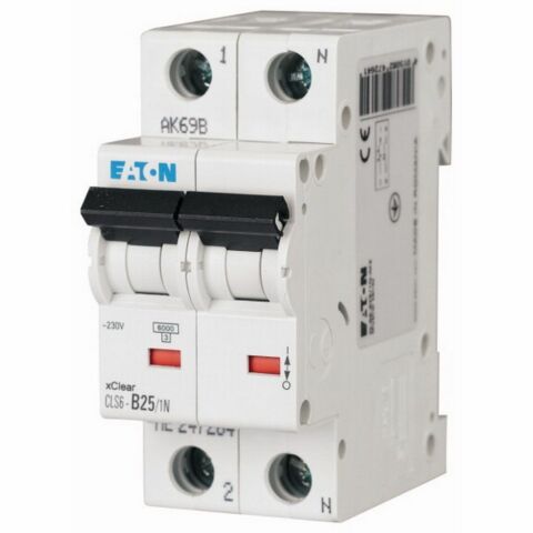 EATON 247651 CLS6-C40-1N-DE OTOMATİK SİGORTA-6KA-C EĞRİSİ