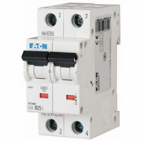 EATON 247683 CLS6-C25-2-DE OTOMATİK SİGORTA-6KA-C EĞRİSİ