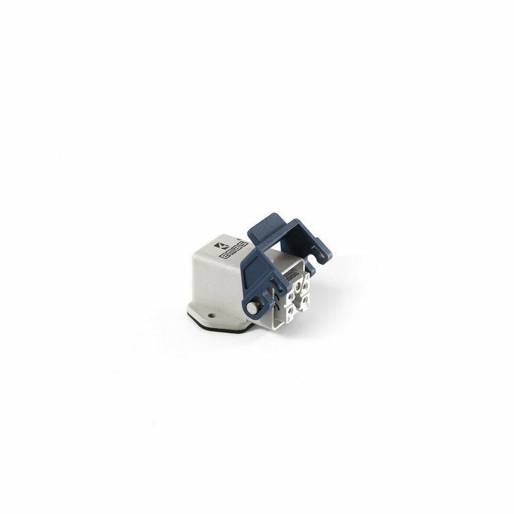 EMAS EBP05PE41 5 KUTUP PLASTIK GRİ EĞİK PRİZ PL. MANDALLI