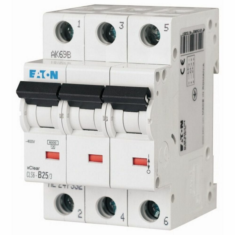 EATON 247716 CLS6-C20-3-DE OTOMATİK SİGORTA-6KA-C EĞRİSİ