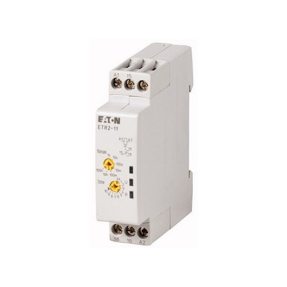 EATON ETR2-11 ELEKTRONİK ZAMAN RÖLESİ (17,5MM) - ÇEKMEDE GECİKME