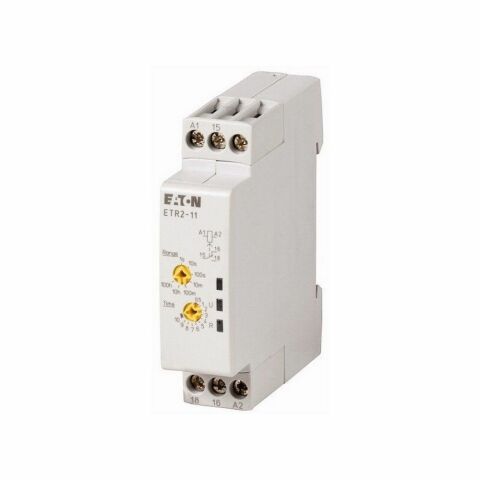 EATON ETR2-11 ELEKTRONİK ZAMAN RÖLESİ (17,5MM) - ÇEKMEDE GECİKME
