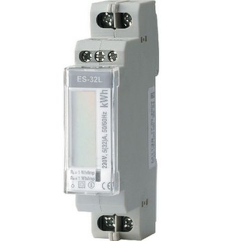 ENTES ES-32L DIN1 T-İ LCD AKTİF ENERJİ SAYACI
