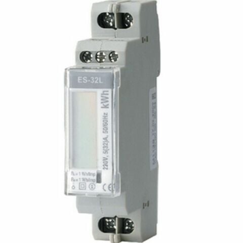 ENTES ES-32L DIN1 T-İ LCD AKTİF ENERJİ SAYACI