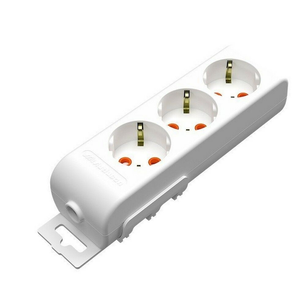 MUTLUSAN RI-TECH ÜÇLÜ TOPRAKLI GRUP PRİZ ÇOCUK KORUMALI KLEMENSLİ (KABLOSUZ)