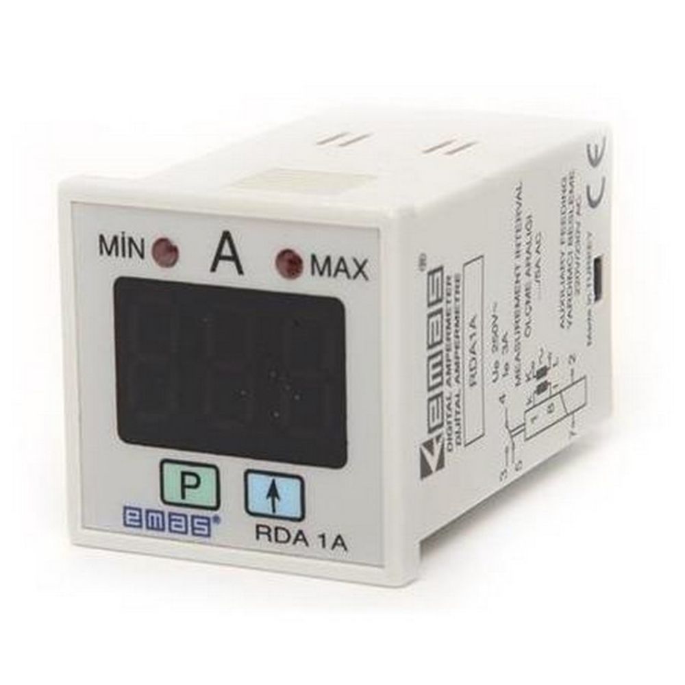 EMAS RZ1D1R-2 ZAMAN RÖLESİ DİGİTAL 24 VAC REZERVLİ