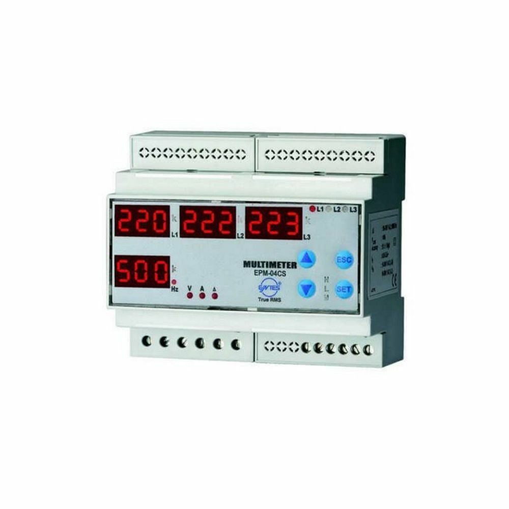 ENTES EPM-04CS DIN 220VAC ELEKTRONİK MULTİMETRE