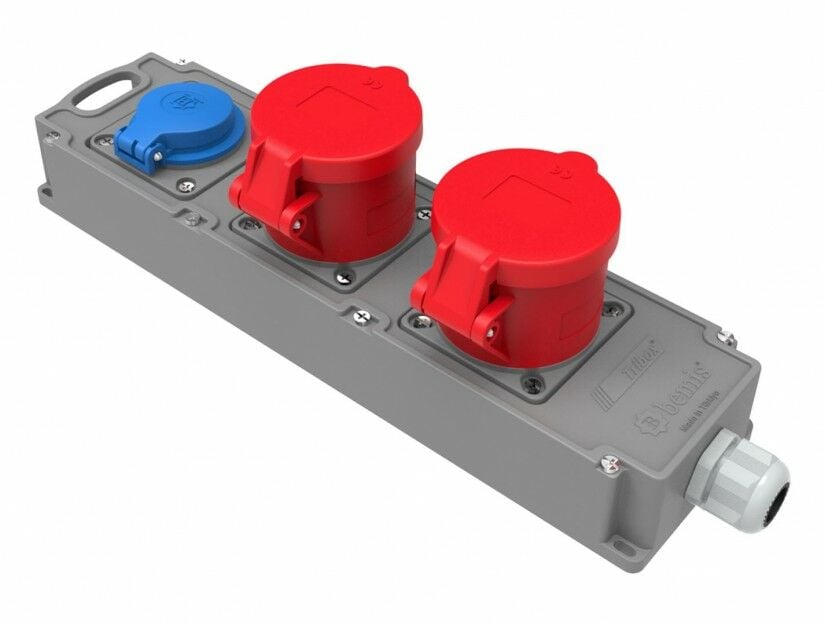 BEMİS CEE NORM IP44 5-32A 2AD.1-16A1AD GRUPPRİZ-BEMİS