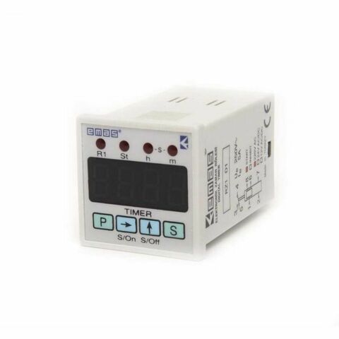 EMAS RZ1D1S-5 ZAMAN RÖLESİ DİGİTAL 220 VAC STARTLI
