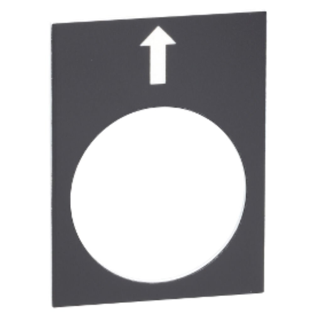 SCHNEIDER YAZI - 30 X 40 MM - SİYAH - SOL, YAVAŞ ZB2BY2910