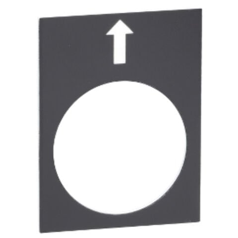 SCHNEIDER YAZI - 30 X 40 MM - SİYAH - SOL, YAVAŞ ZB2BY2910