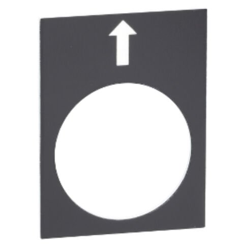 SCHNEIDER YAZI - 30 X 40 MM - SİYAH - SOL, YAVAŞ ZB2BY2910