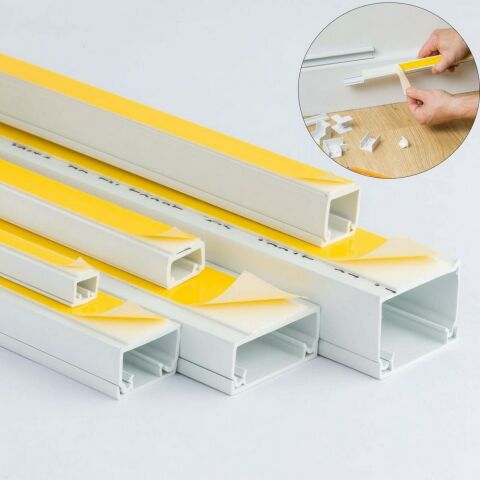 MUTLUSAN 60X40 KABLO KABLO KANALI EKO YAPIŞKANLI (40 METRE)