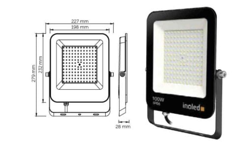 İNOLED 100W EGRA LED PROJEKTÖR(B-6500K)