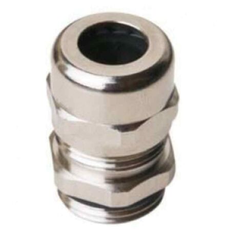 ORTAÇ PG42 PİRİNÇ NİKEL KAPLI KABLO RAKORU (SOMUNLU) OR0500