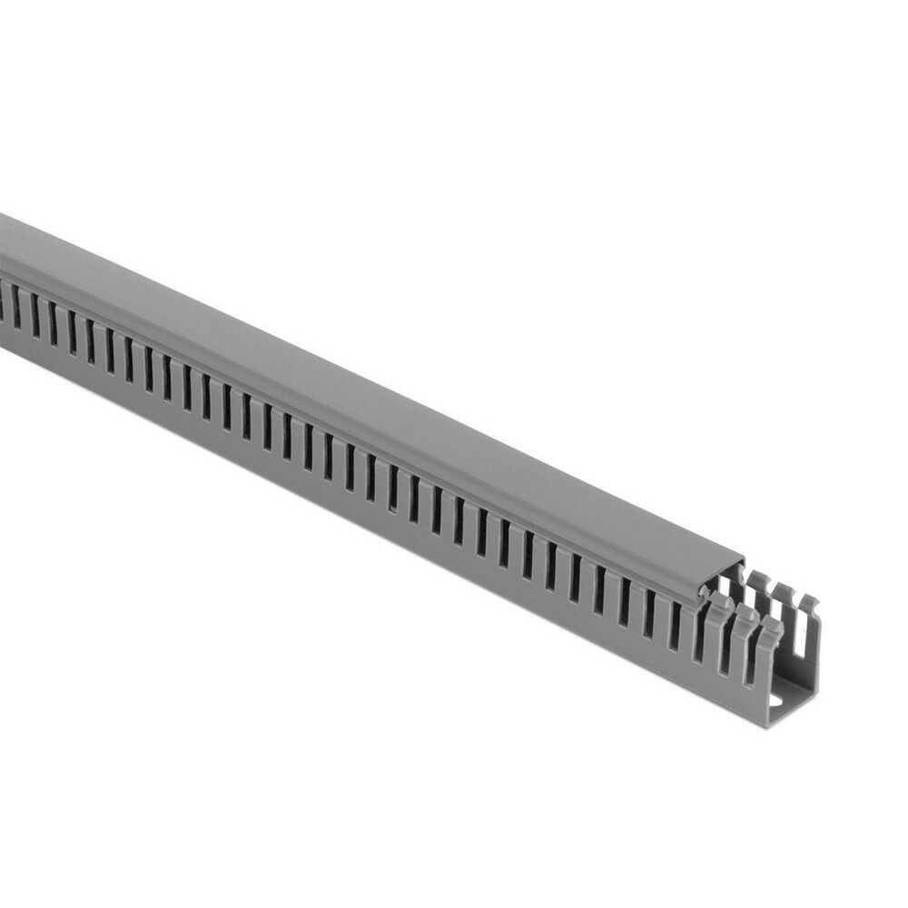 MUTLUSAN 25X40 KABLO KANALI (DELİKLİ) (GRİ) (80 METRE)