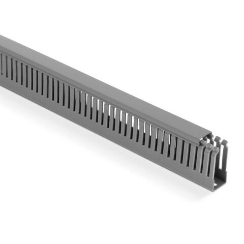 MUTLUSAN 25X60 KABLO KANALI (DELİKLİ) (GRİ) (80 METRE)