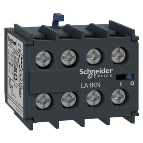 SCHNEIDER TESYS K - YARDIMCI KONTAK BLOĞU - 4 NK - VİDA KELEPÇESİ TERMİNALLERİ LA1KN04