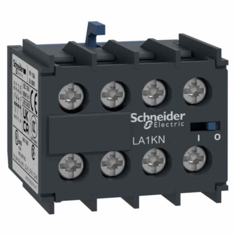 SCHNEIDER TESYS K - YARDIMCI KONTAK BLOĞU - 4 NK - VİDA KELEPÇESİ TERMİNALLERİ LA1KN04