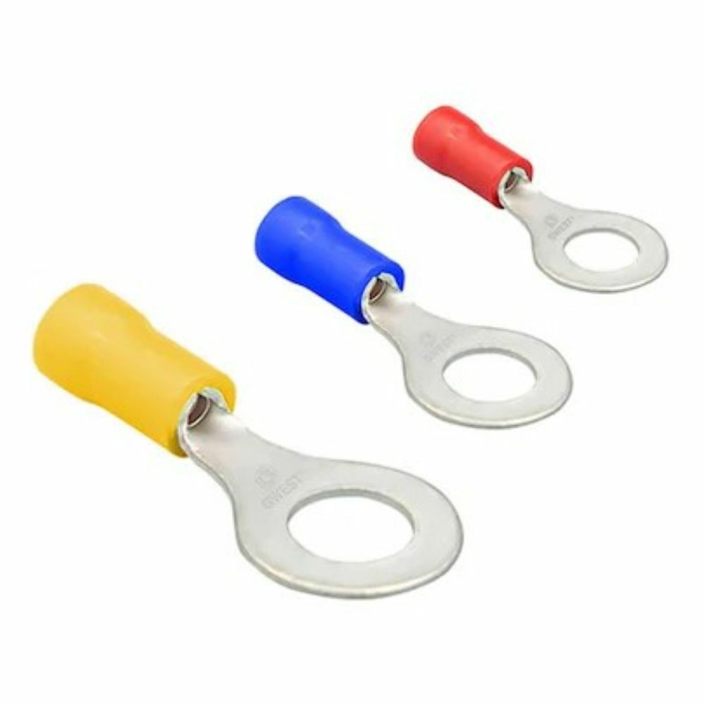 GWEST GYU-1006 4.0-6.0MM2 (100 ADET) YUVARLAK TİP İZOLELİ KABLO UCU