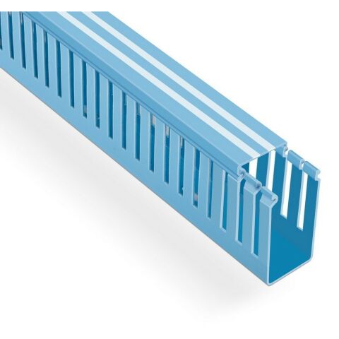 MUTLUSAN 40X60 DELİKLİ KABLO KANALI (MAVİ) (48 METRE)