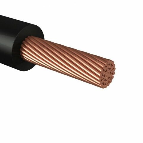 ÖZNUR 1X2,50 NYAF KABLO (SİYAH) (100 METRE)