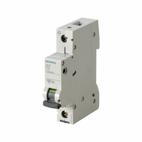 SIEMENS 5SL6140-7 40A 1 FAZLI 70 MM ANAHTARLI OTOMATİK SİGORTA 6KA C TİPİ YAVAŞ KARAKTERLİ