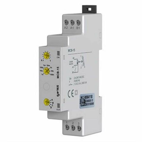 ENTES MCB-15 DIN1 24-240VAC/DC T/İ/A ÇOK FONKSİYONLU ZAMAN RÖLESİ