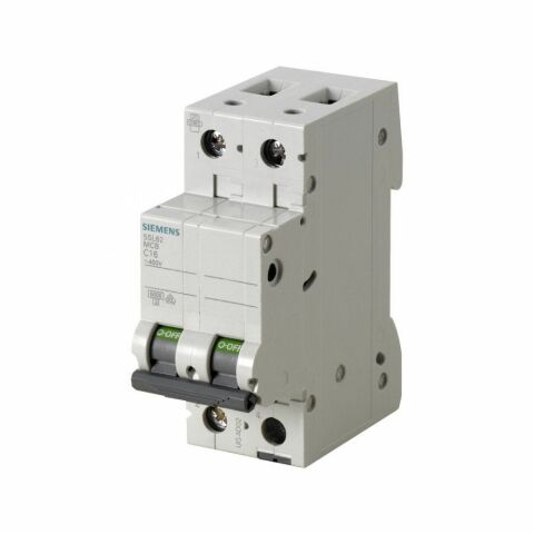 SIEMENS 5SL6210-7 10A 2 FAZLI 70 MM ANAHTARLI OTOMATİK SİGORTA 6KA C TİPİ YAVAŞ KARAKTERLİ