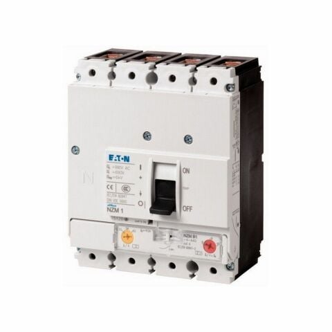 EATON 271414 KOMPAKT ŞALTER (AYARLANABİLİR TERMİK-MANYETİK KORUMALI) 4X80A 36KA