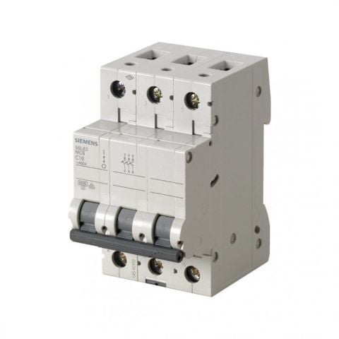 SIEMENS 5SL6306-7YA 6A 3 FAZLI 5SL CLASSİC ANAHTARLI OTOMATİK SİGORTA 6KA C TİPİ YAVAŞ KARAKTERLİ