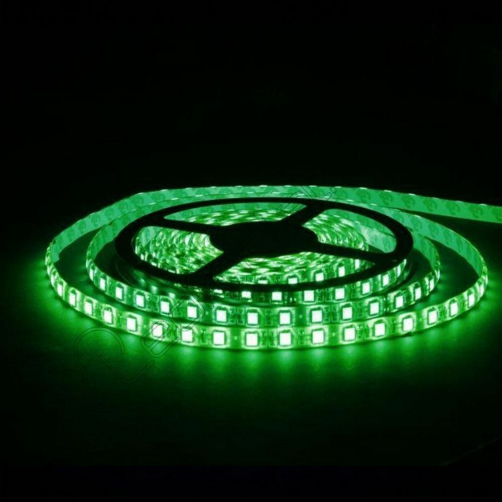 İNOLED 4312-04 3 ÇİP HARİCİ ŞERİT LED (YEŞİL) (5 METRE)