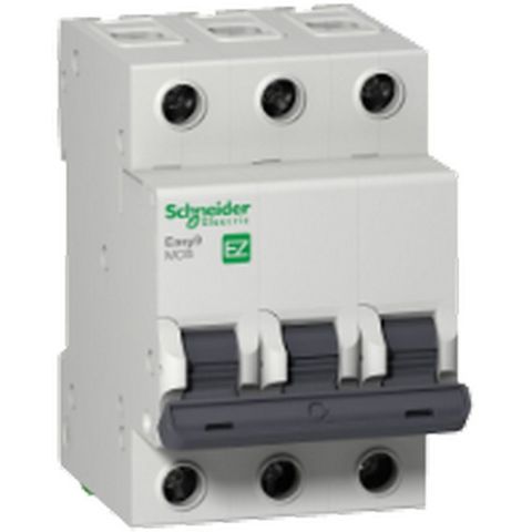 SCHNEIDER EZ9F43306 3X6A 3KA 400V C TİPİ EASY9 OTOMATİK SİGORTA 3606480580543