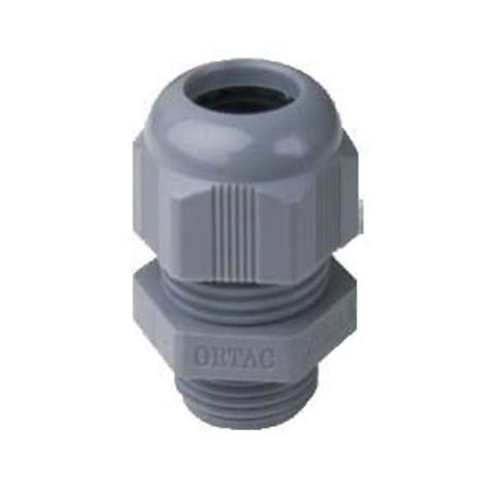 ORTAÇ ETANJ TİP KABLO RAKORU (SOMUNLU,GRİ) PG9 OR0559