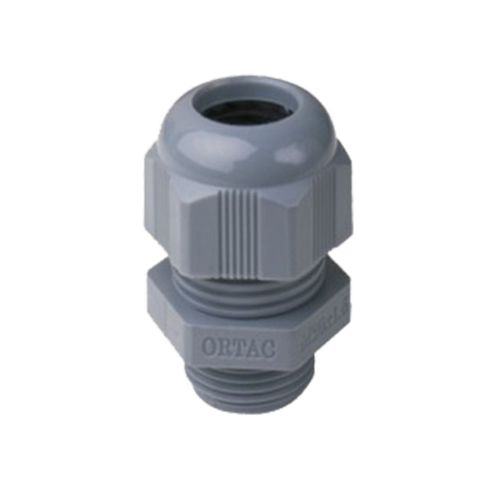 ORTAÇ ETANJ TİP KABLO RAKORU (SOMUNLU,GRİ) PG11 OR0560