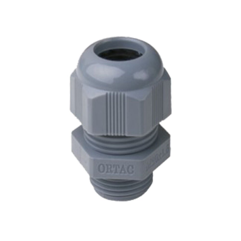 ORTAÇ ETANJ TİP KABLO RAKORU (SOMUNLU,GRİ) PG11 OR0560