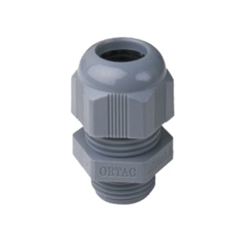ORTAÇ ETANJ TİP KABLO RAKORU (SOMUNLU,GRİ) PG11 OR0560