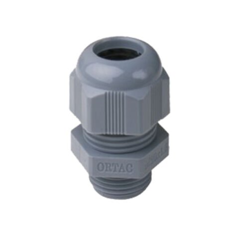 ORTAÇ ETANJ TİP KABLO RAKORU (SOMUNLU,GRİ) PG11 OR0560