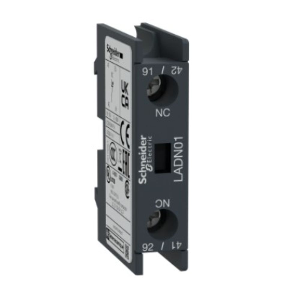 SCHNEIDER TESYS D YARDIMCI KONTAK BLOĞU 1 NK VİDA KELEPÇESİ TERMİNALLERİ 3389110383720