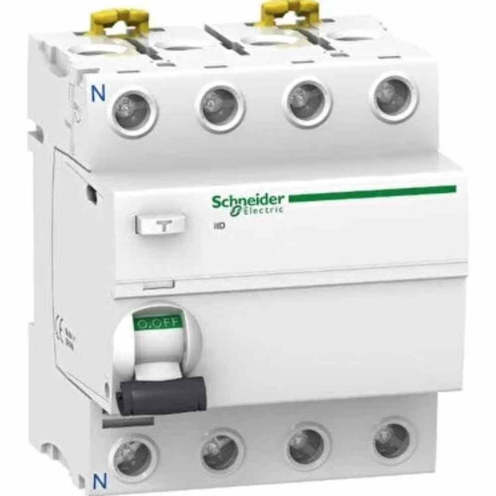 SCHNEIDER A9R41440 4X40A 30MA AC TİPİ İID KAÇAK AKIM KORUMA RÖLESİ 3606480089084