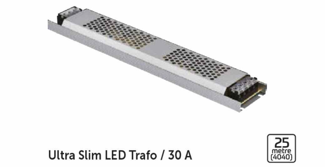 İNOLED 30A ULTRA İNCE TİP LED TRAFO (360W)-INOLED