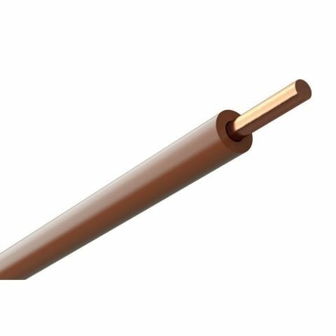 ÖZNUR 1X6 NYA KABLO (KAHVERENGİ) (100 METRE)